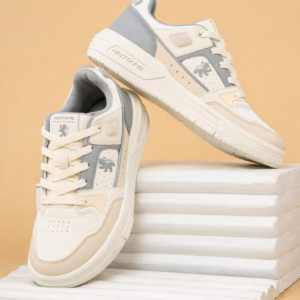 lifestyle sneaker for women | white grey edition